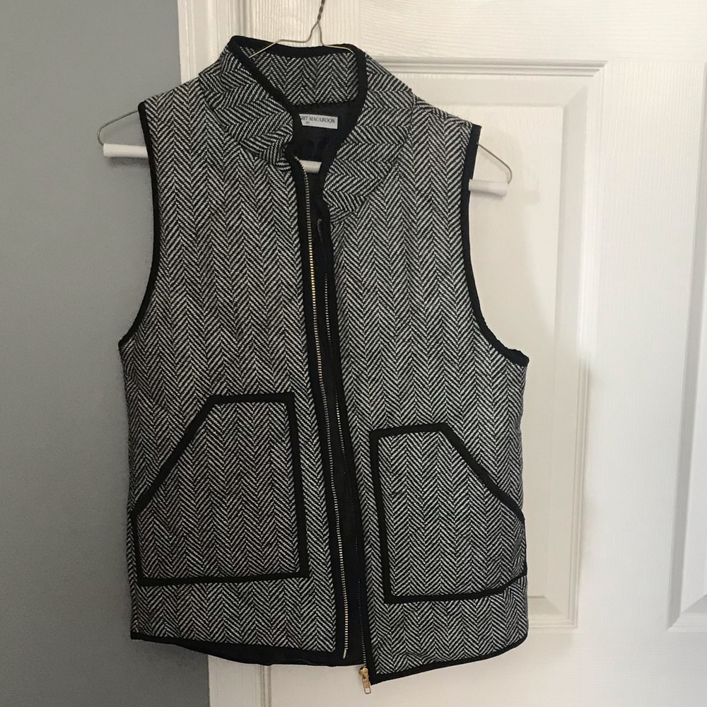Herringbone vest